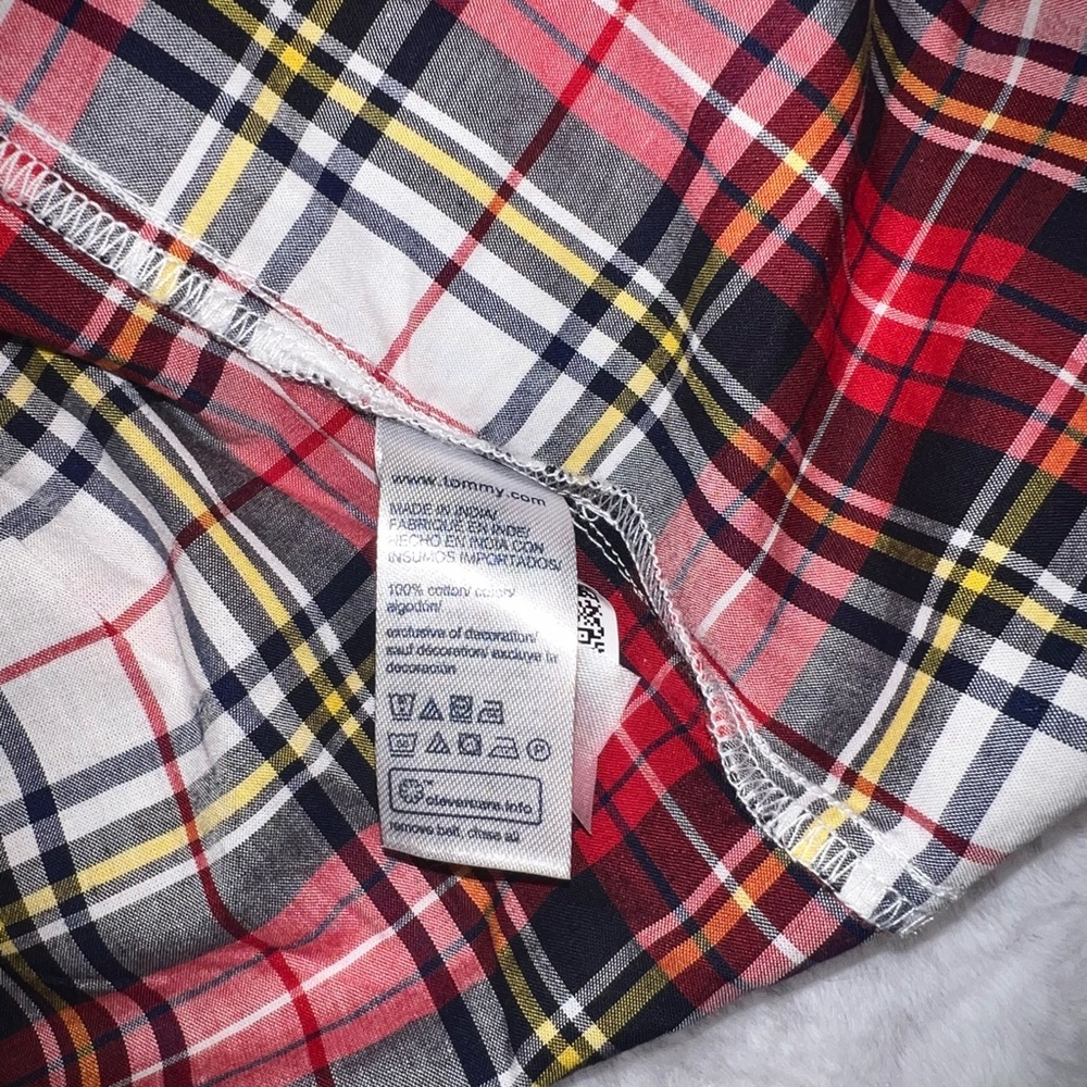 Tommy Hilfiger Plaid Dress LARGE - Picture 5 of 8